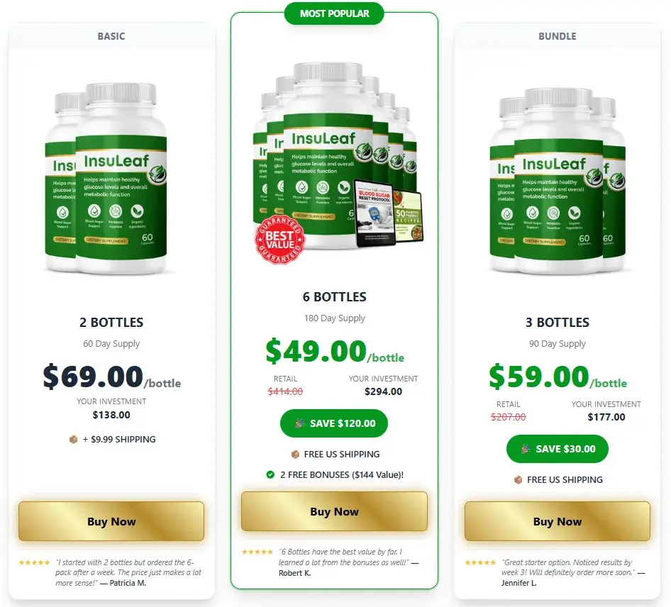 InsuLeaf - Special Offer